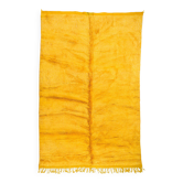 Tapis marocain Mrirt jaune d’or
