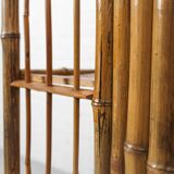 Bamboo Folding Campaign Shelves, France 1920s