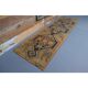 1970s vintage Turkish Oushak handmade wool runner 97x327