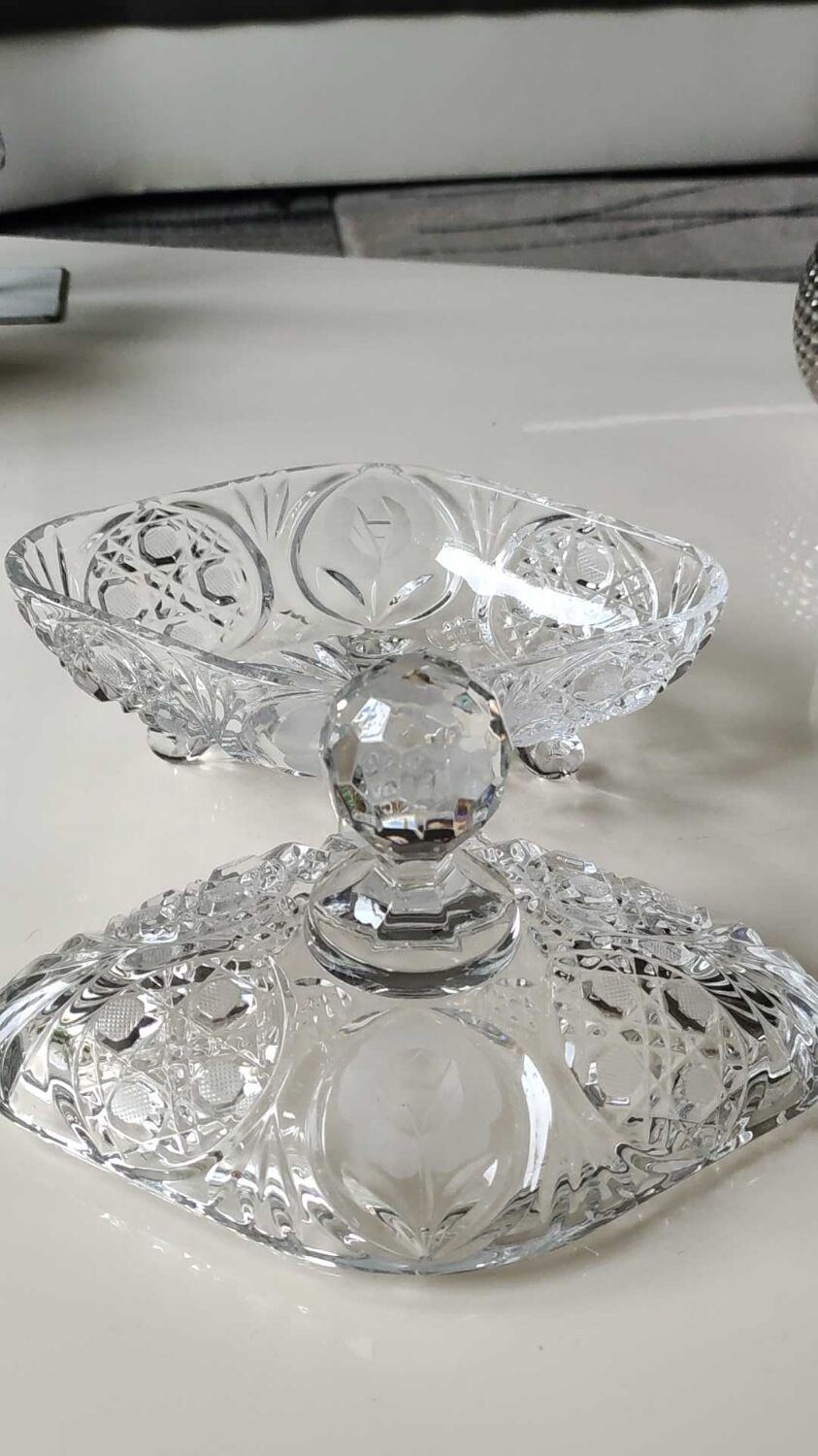 Stylish Boho Czech Boho bonbonnière in Bohemian crystal