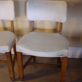Paire de chaises art deco