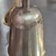 Footed glass in pewter