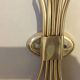 Brass wall light