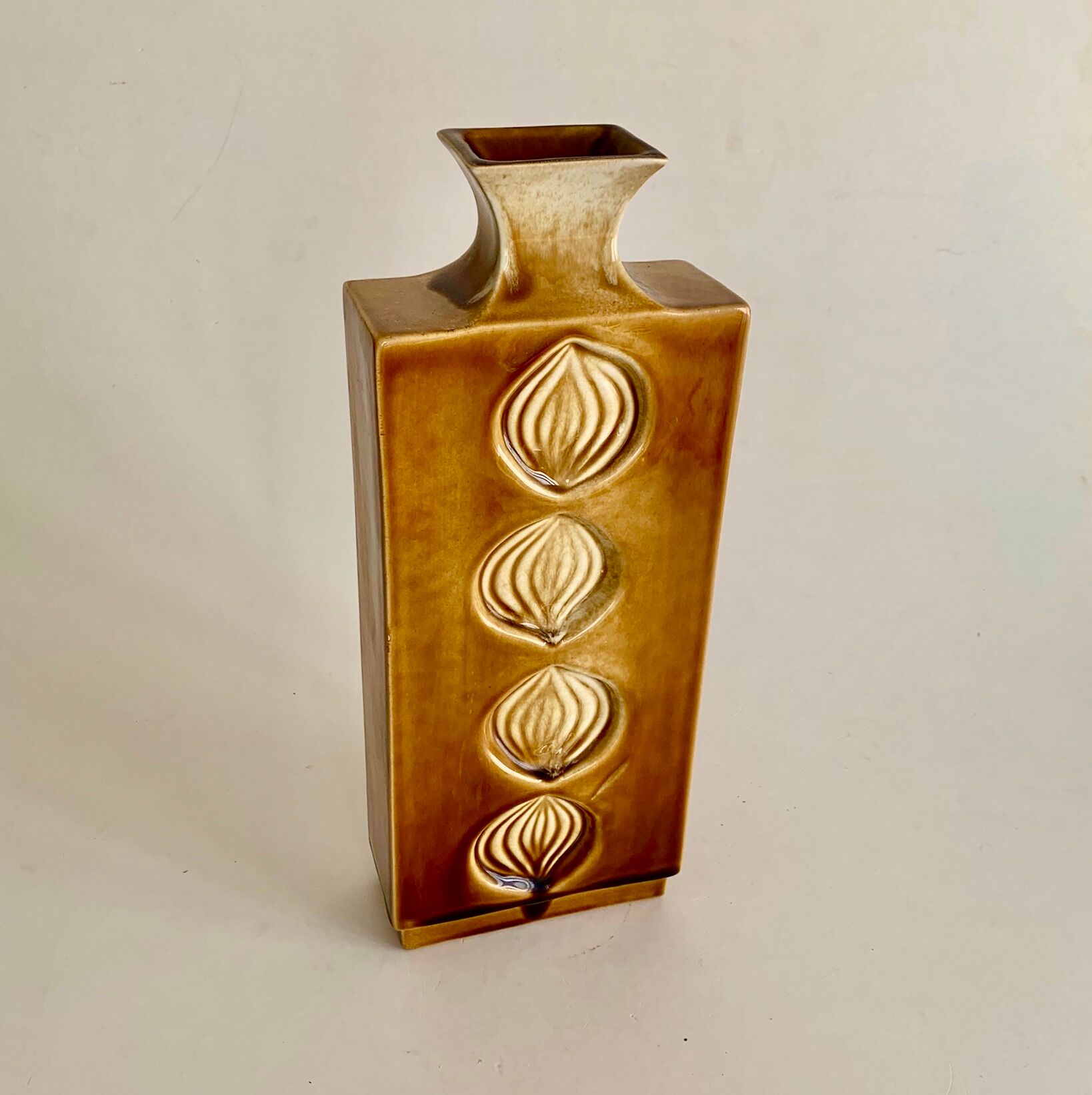 Vase by D. Urbach, Czechoslovakia, 1960s