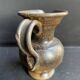 Terracotta pitcher signed Jean Marais - Vallauris