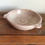 Glazed terracotta ashtray