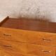 Commode vintage 1950/60 en placage de chêne