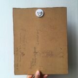 Oil Mountain Landscape 50s