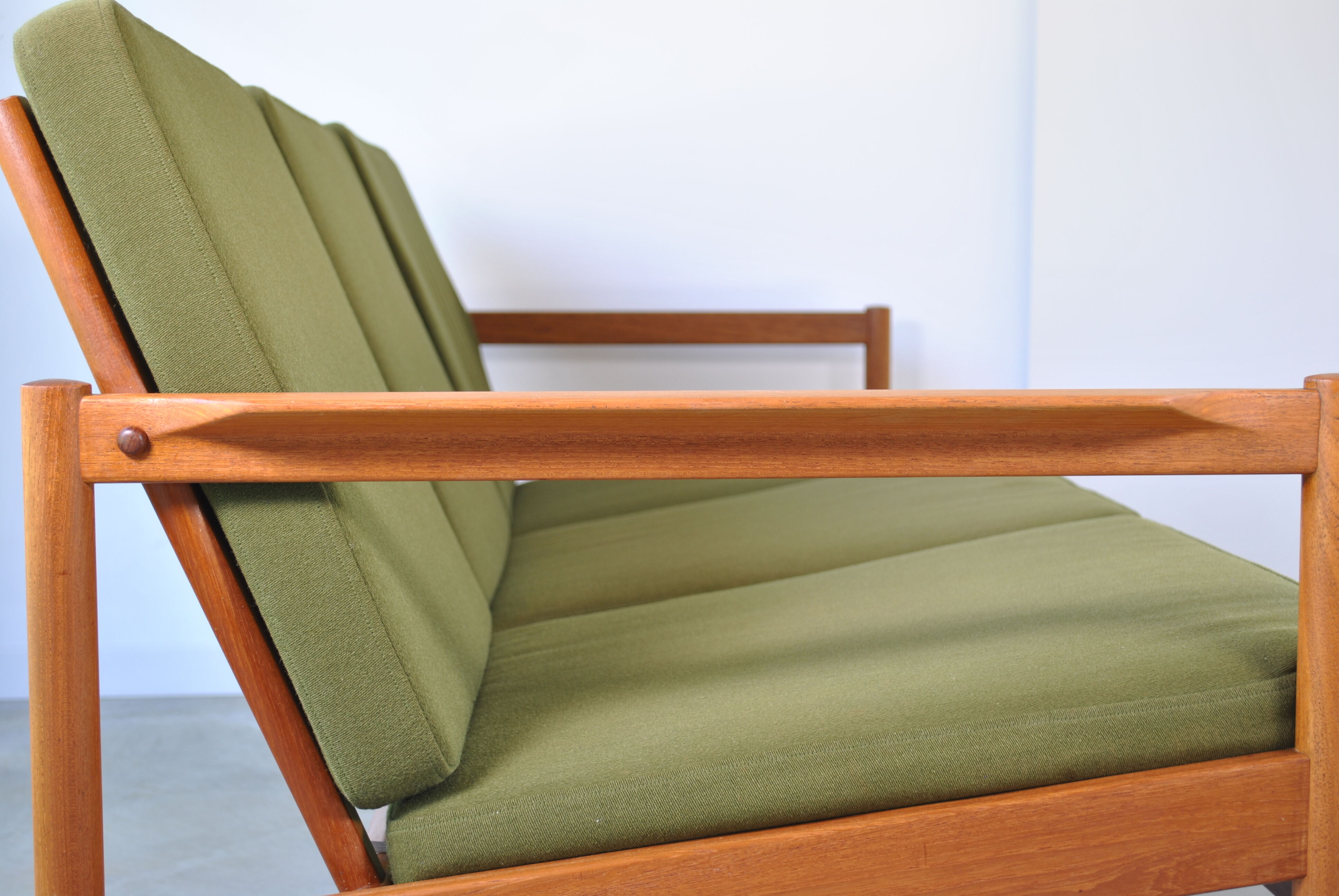Danish sofa by Kai Kristiansen by Magnus Olesen for Domus Danica year 60