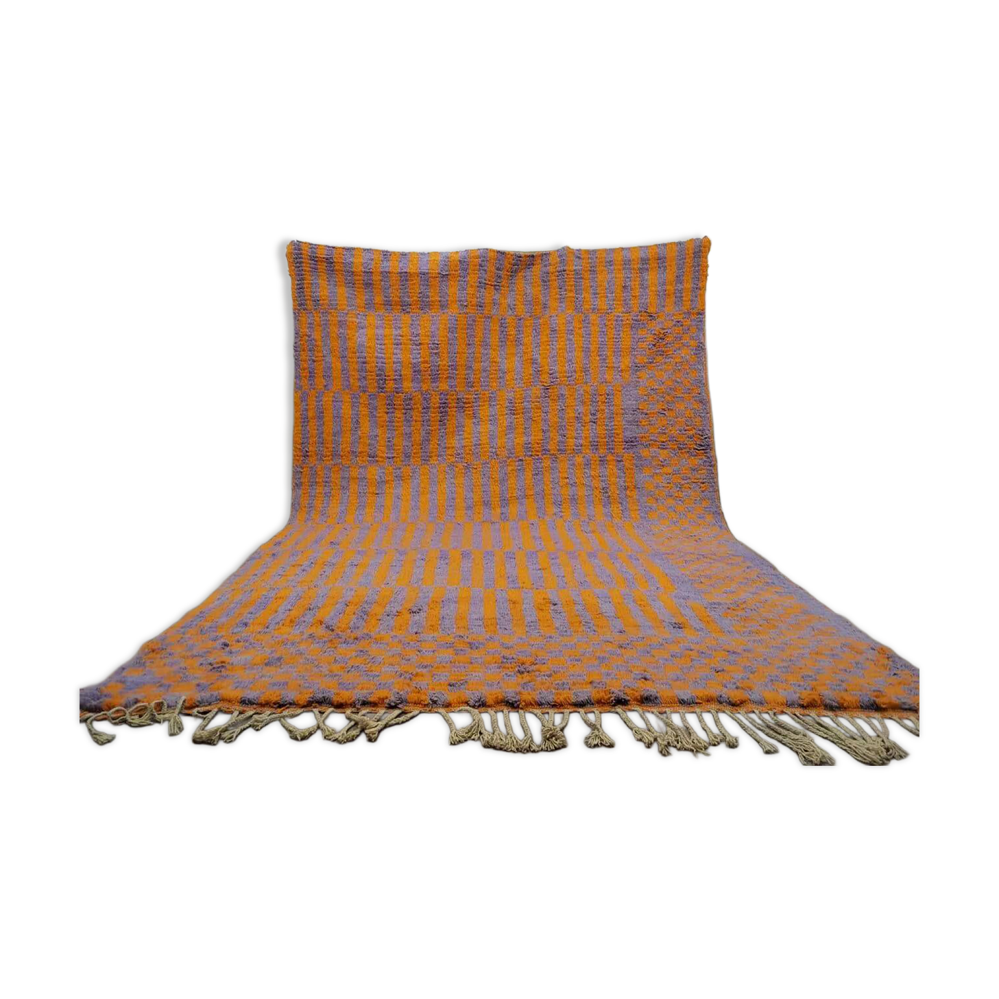 Berber rug natural wool Morocco 2.5 x 1.5 m