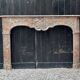 Regency fireplace in Rance marble, 18th century