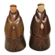 Two ceramic monks, from ENKÖPING ceramics Sweden 1970-80s