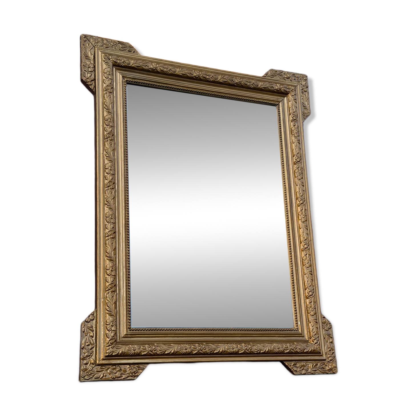 Large golden Napoleon mirror