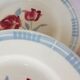 4 dessert plates of Digoin Sarreguemines model Troyes 220550