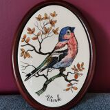 Bullfinch bird frame