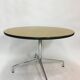 Dining table circular vintage by Charles & Ray Eames for Vitra
