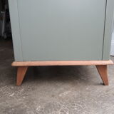 Wooden cloakroom
