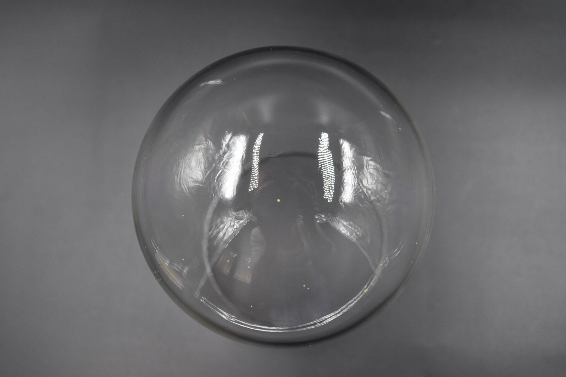 Glass bell globe for decoration cabinet of curiosity