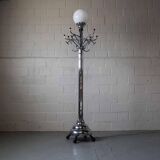 Large Art Deco coat rack/floor lamp