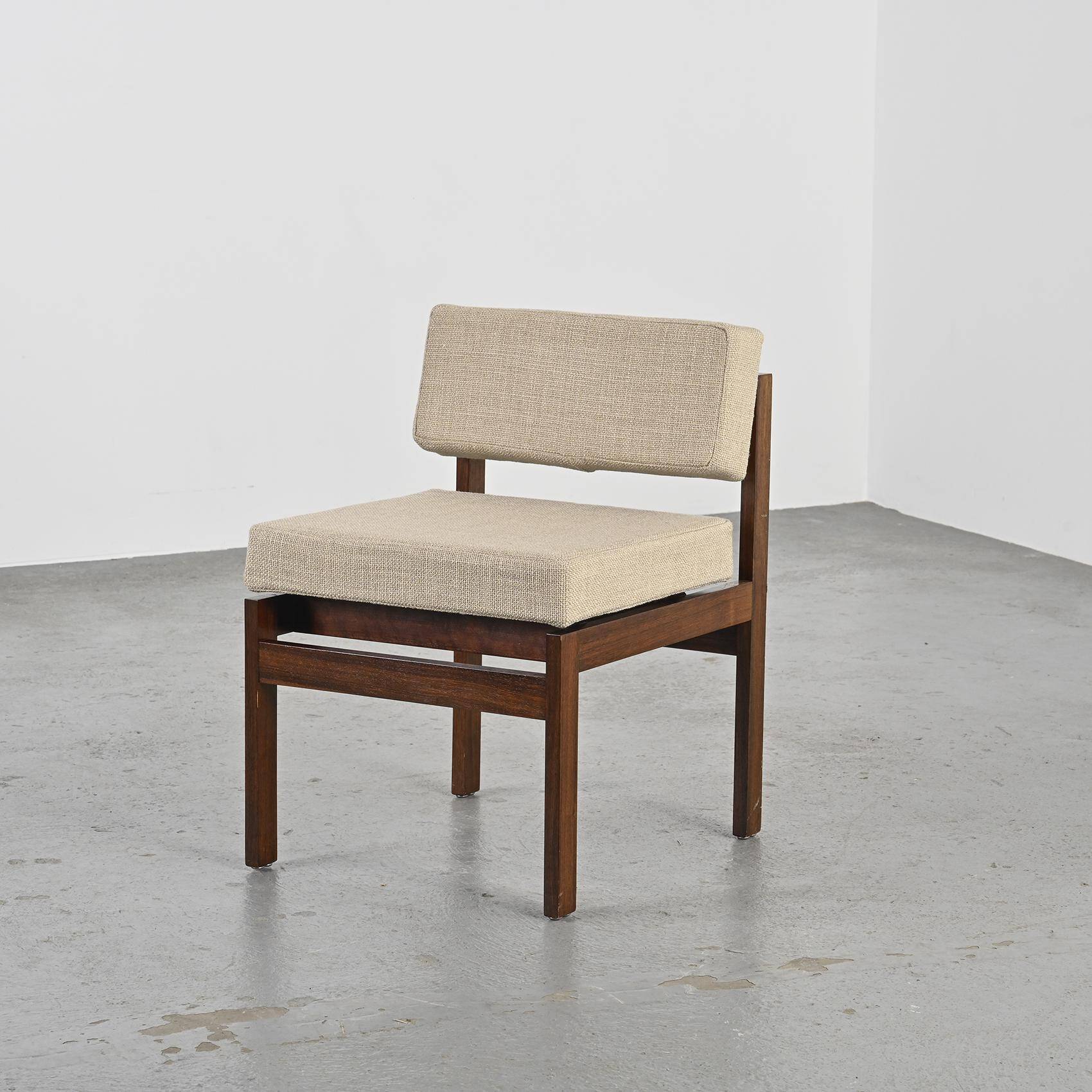 Willy guhl: set of 4 chairs for dietiker, circa 1959