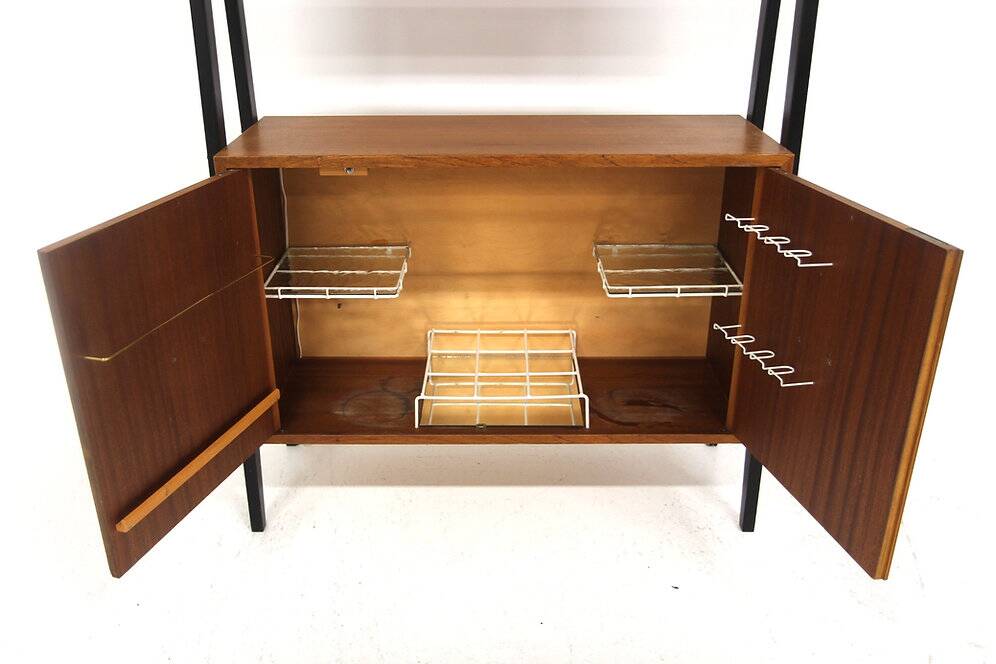Scandinavian "Tema" teak bookcase, Möbel-Ikea, Sweden, 1960