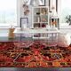 Multicoloured oriental house rug