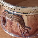 Old terrine in glazed earthenware MIELLE