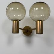 Pair of vintage double wall lights, Hans-Agne Jakobsson V 149/2 Sweden 70