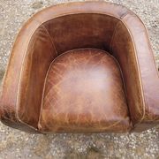 Vintage leather armchairs