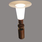 Scandinavian Modern table lamp by Uno & Osten Kristiansson for Luxus Vittsjö, Sweden, 1970s