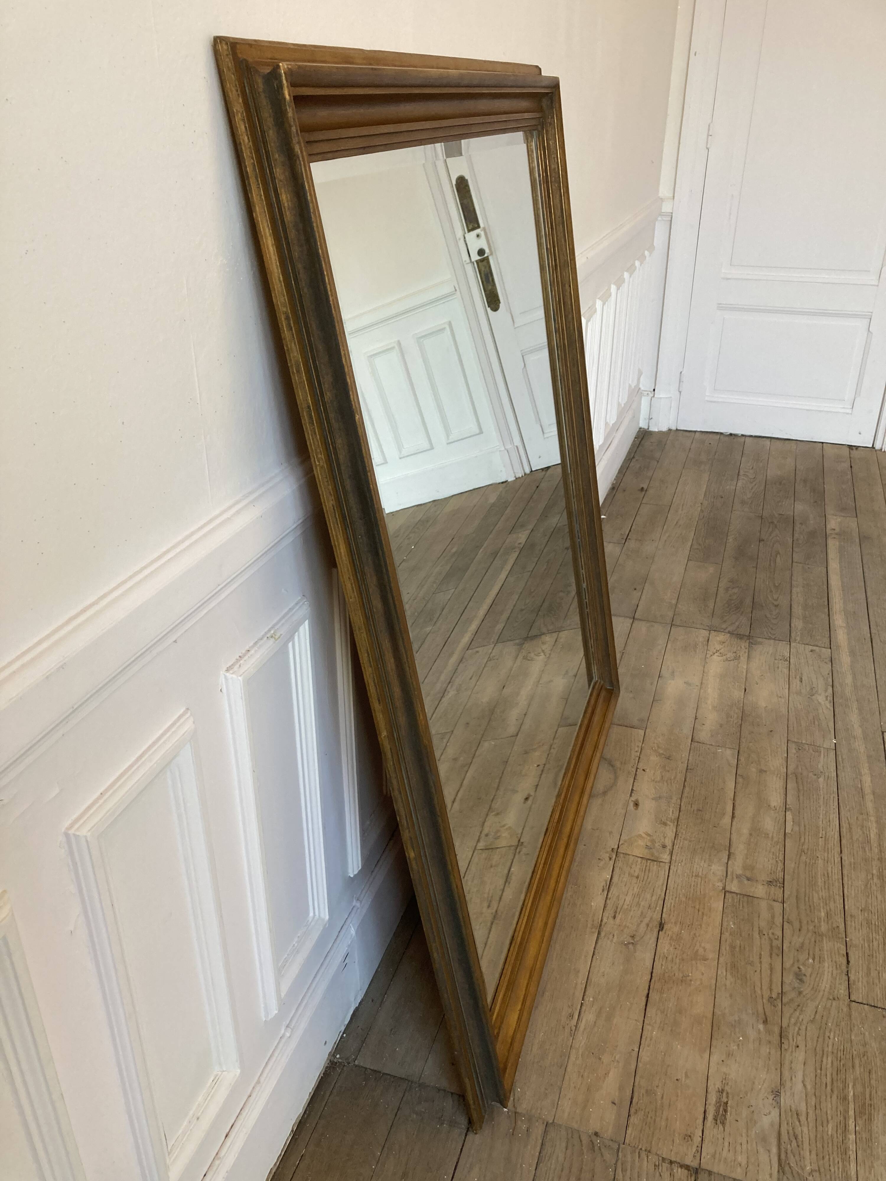 Antique mirror 134x115cm