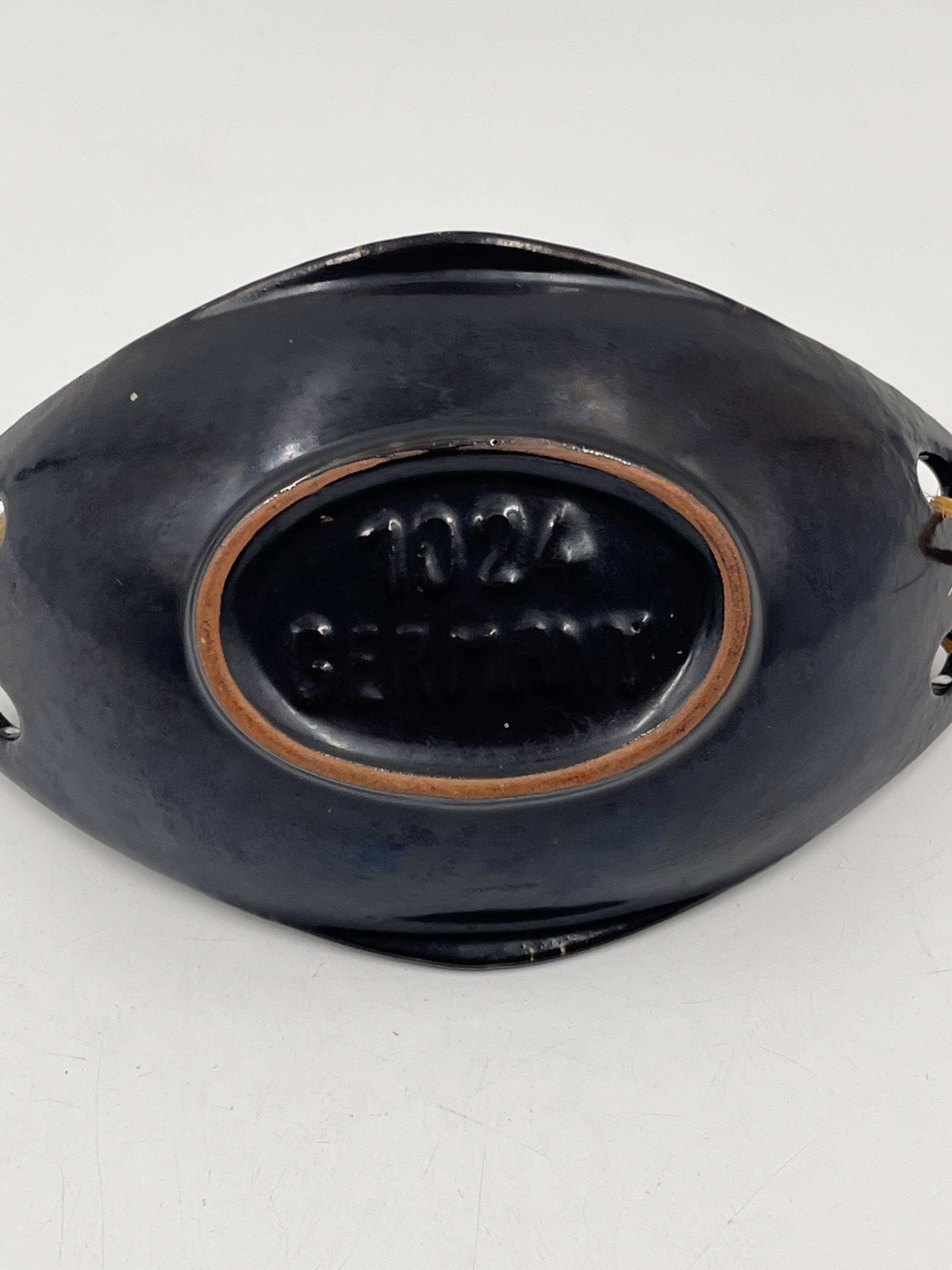 Carstens appetizer server, Hawaiian design