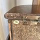 Bread hutch in oak wood and canning made in france 50s
