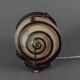 Lampe veilleuse Art Déco ferronnerie martelée 1930 Muller Frères