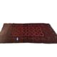 Tapis Belouch / Baloutche, rouge et noir, 125x230cm, Iran