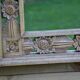 Large carved wooden mirror
