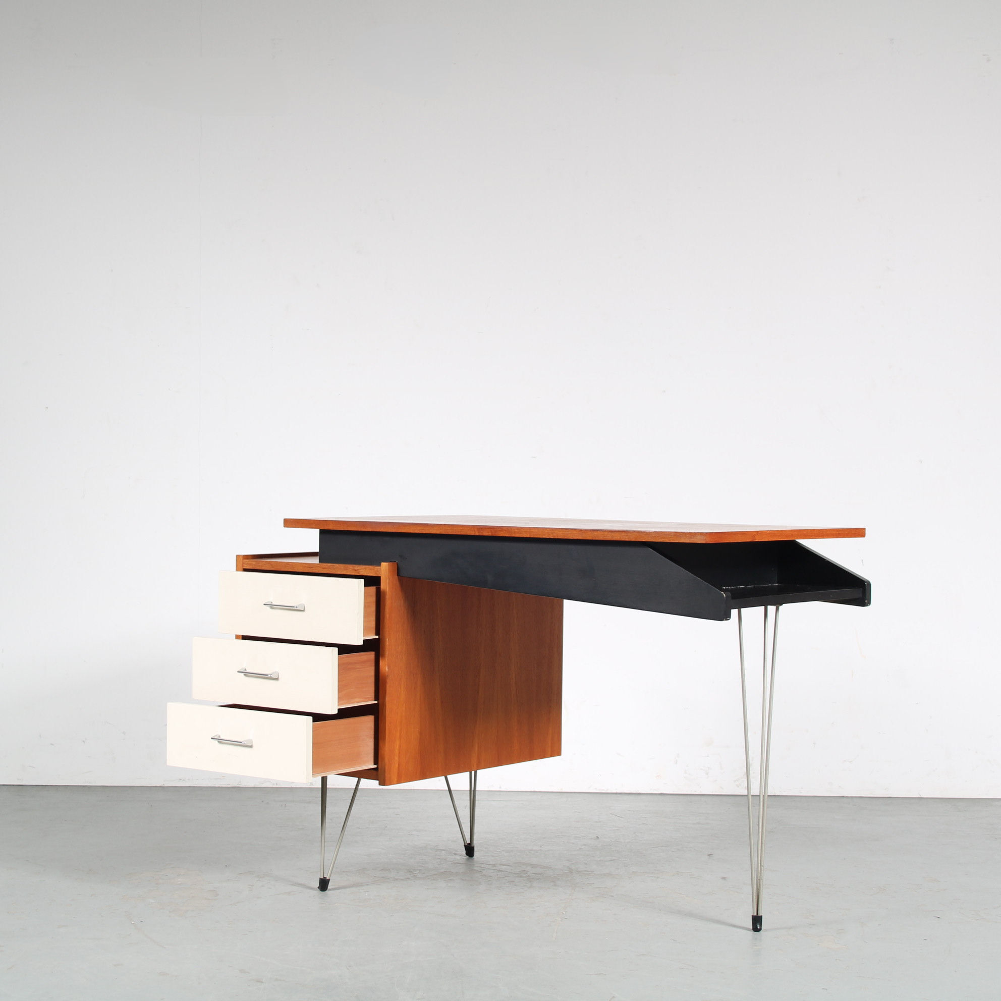 1950s Desk by Cees Braakman for Pastoe, Netherlands
