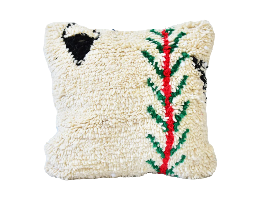 Colorful Moroccan carpet pillow 46x46cm