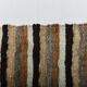 Striped Brown & Beige Vintage Kilim Rug, 133x170Cm