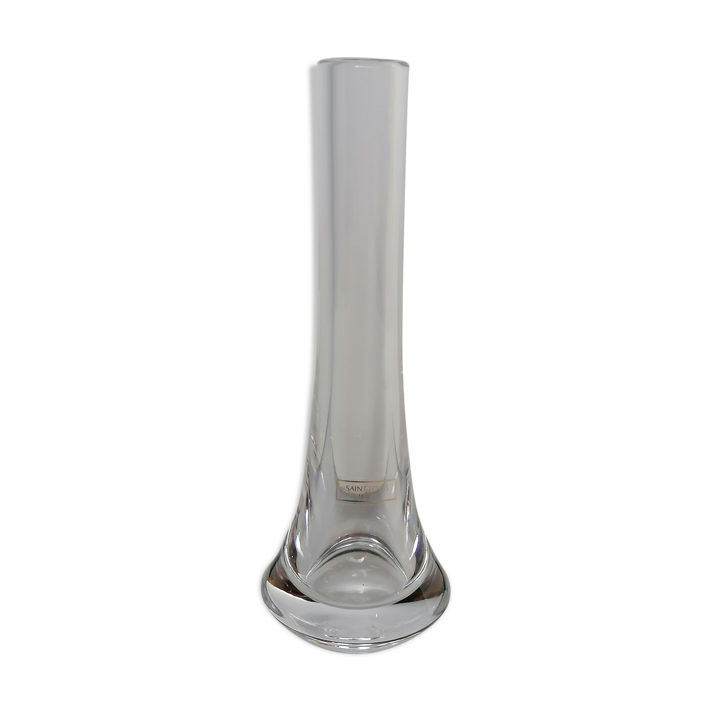 St. Louis crystal soliflore vase