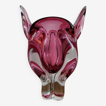 Vase "tête de chat" d'Hospodka 1960- 1970