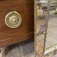 Vintage Venetian mirror with a frame from around 1970.