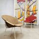 Vintage balloon chair easy chairs Lusch & Co beige