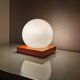 Vintage orange table lamp 1980