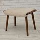 1960s, Danish design by A. Christensen for Slagelse Møbelværk, sheepskin.
