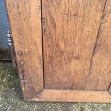 Pair of solid oak cabinet doors