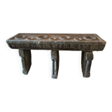 Indian stone console