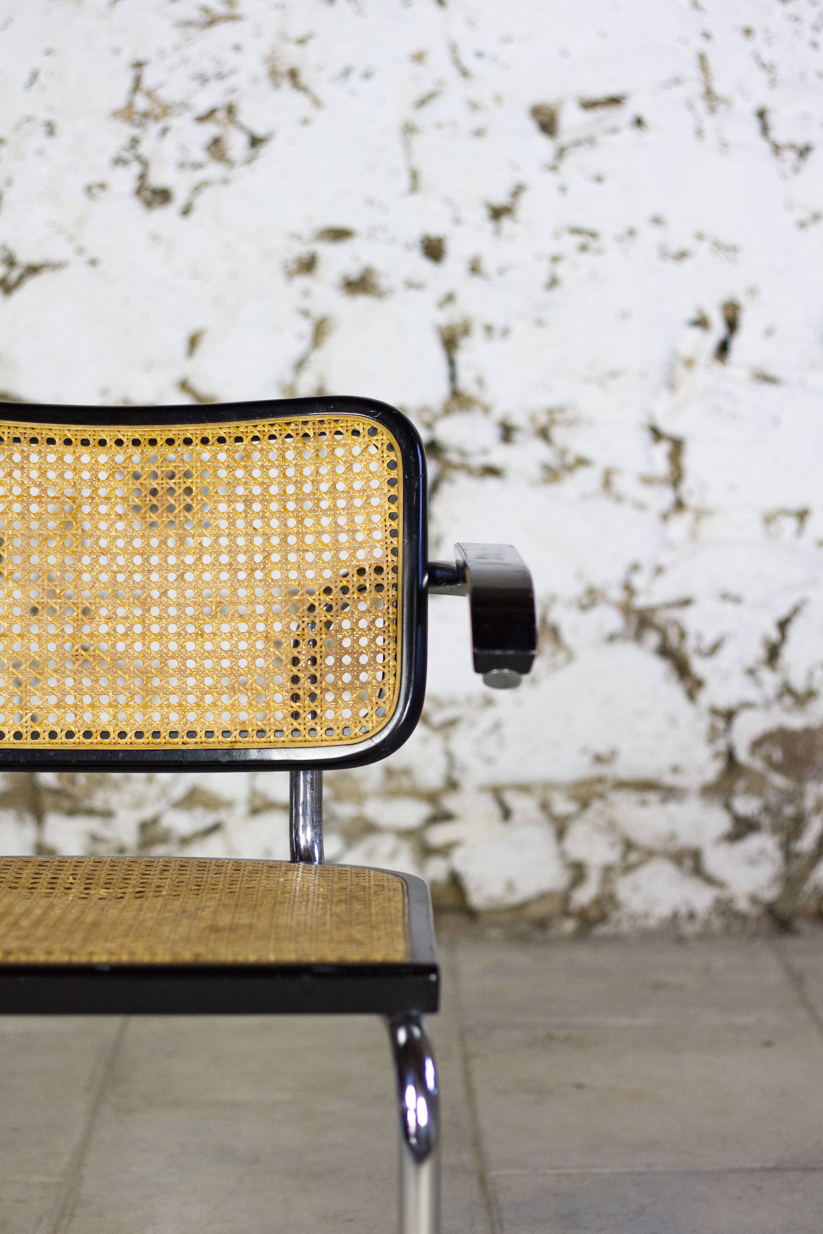Cesca b64 armchair Marcel Breuer