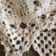Bed cover discarded sofa plaid cotton crochet handmade 230 X 230