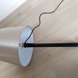Reading floor lamp on black tripod tripod Christian Ghion style